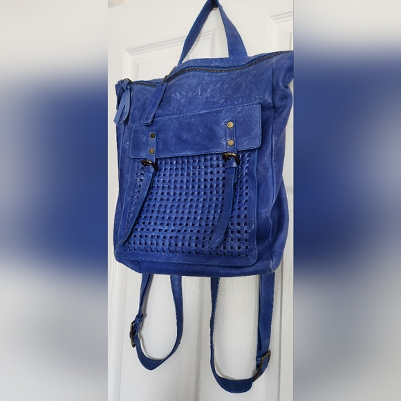 Nico Bossi leather backpack purse - Picture 2 of 3